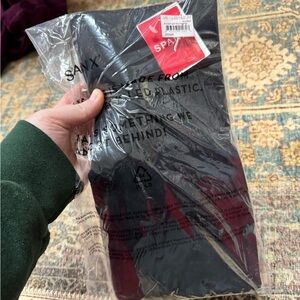 SPANX Black Leggings - Packaged